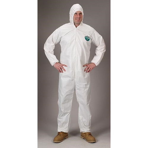 MicroMax NS Coveralls w/ Hood, Boots, & Elastic Wrists, 2X-Large, 25/Case