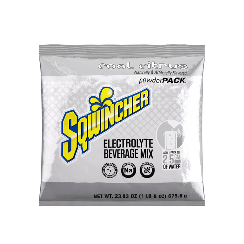 Sqwincher PowderPacks (Yields 5 gal), Cool Citrus (16/Case)