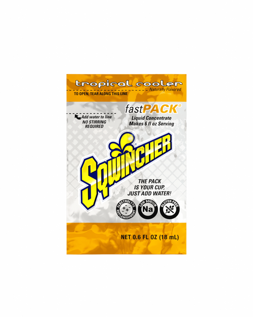 Sqwincher FastPacks, Tropical Cooler (4 Boxes/50 ea.)
