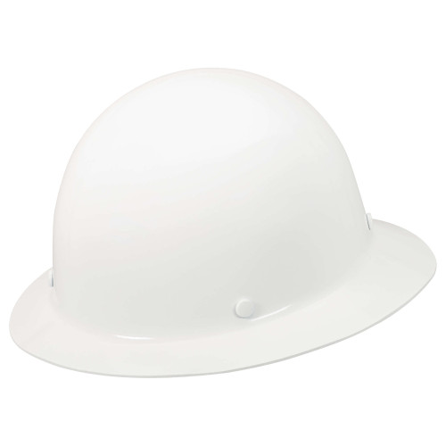 MSA Skullgard Protective Hat w/ Staz-On Suspension, White