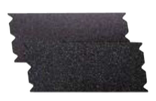 Floor Sanding Sheets - Silicon Carbide - 8" x 19-1/2", Grit/ Weight: 60F, Mercer Abrasives 416060 (25/Pkg.)