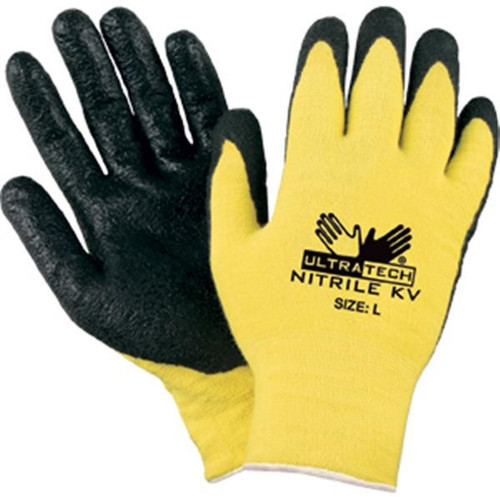 Memphis Ultra Tech Kevlar Gloves, Large (12 Pair)