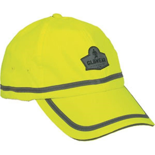 Ergodyne GloWear 8930 Baseball Cap, Hi-Viz Lime #23239 (1/Pkg.)