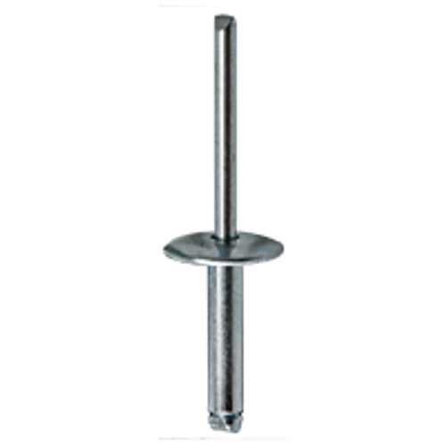 SBS 4-2L 1/8 (.063-.125) x 0.250 Steel/Steel Large Dome Head Blind Rivet (500/Pkg.)