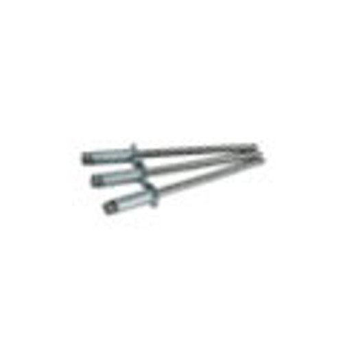 SCS 4-8 1/8 (.376-.500) x 0.625 Steel/Steel Countersunk Blind Rivet, Zinc CR+3 (500/Pkg.)