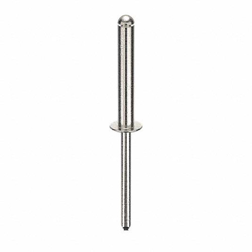 ACA 4-4 1/8 (.188-.250) x 0.375 Aluminum/Aluminum Countersunk Blind Rivet (500/Pkg.)