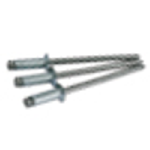 ACA 6-6 3/16 (.251-.375) x 0.550 Aluminum/Aluminum Countersunk Blind Rivet (500/Pkg.)