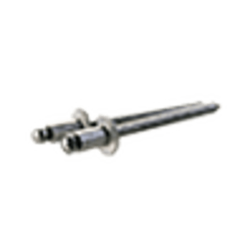 ABS 5-3 5/32 (.126-.187) x 0.338 AL5056/Steel Dome Head Blind Rivet (500/Pkg.)