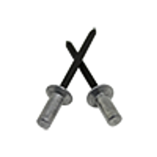 ASCCE 4-3 1/8 (.126-.187) Aluminum/Steel Countersunk Closed-End Blind Rivets (10000/Bulk Pkg.)