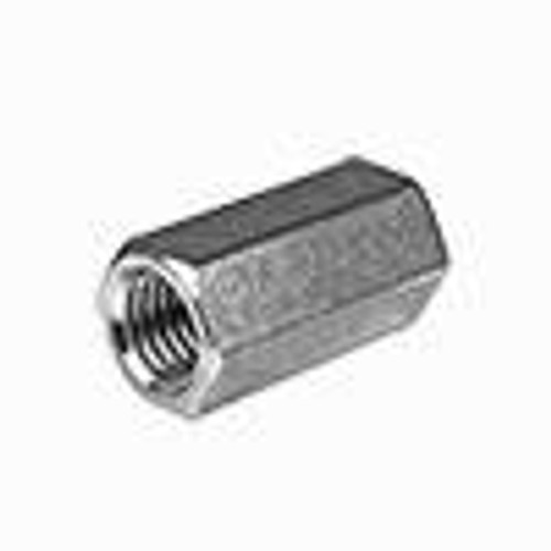 5/16"-18 x W7/16" x L1" Hex Coupling Nuts Stainless Steel 316 (100/Pkg.)