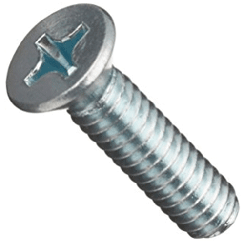 M3-0.50 x 20 mm (Fully Threaded) Flat Head Phillips 304 Stainless Steel Machine Screws (1000/Pkg.)