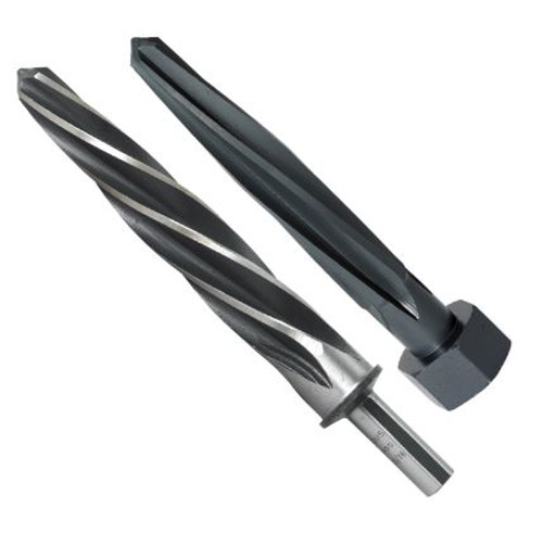13/16" (0.468) M2 HSS Bridge Length Hex Reamer, 1-1/4" Hex Shank (1/Pkg.)