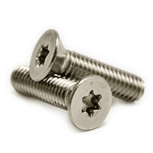 #4-40 x 3/8" 6-Lobe Flat Head Machine Screws, 18-8 Stainless Steel (1000/Pkg.)