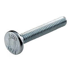 1/4"-20 x 1-3/4" A307 Flat Head Carriage Bolts, Zinc Plated (1200/Bulk Pkg.)