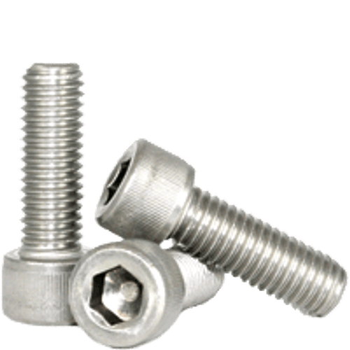 M10-1.50 x 80 mm Fully Threaded Socket Head Cap Screws, 18-8 Stainless Steel (A2) (200/Bulk Pkg.)