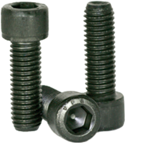 1/2"-12 x 3-1/2" Partially Threaded BSW Socket Head Cap Screws, Alloy Thermal Black Oxide (125/Bulk Pkg.)