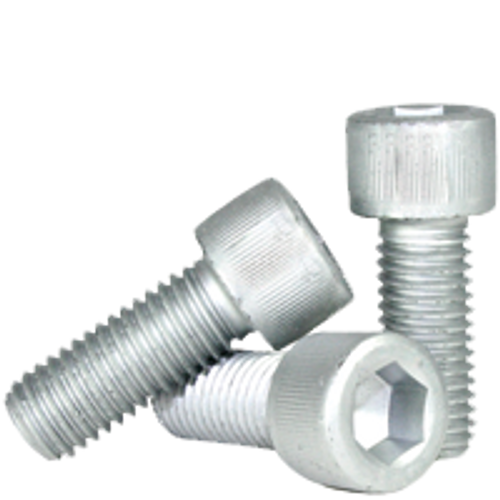 M6-1.00 x 50 mm Partially Threaded Socket Head Cap Screws 12.9 ISO 4762 / DIN 912, Mechanical Zinc CR+3 (800/Bulk Pkg.)