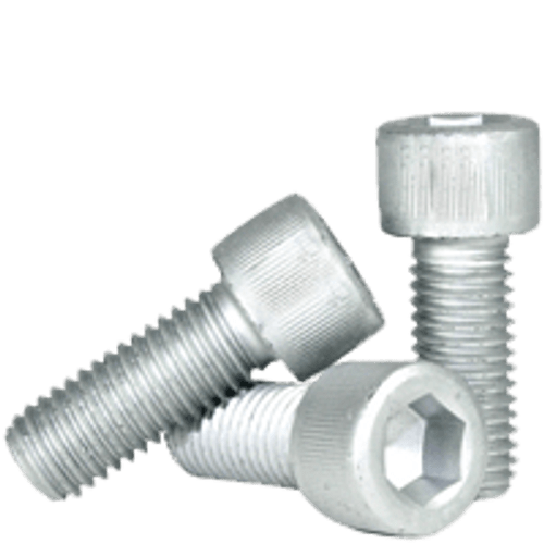M6-1.00 x 50 mm Partially Threaded Socket Head Cap Screws 12.9 ISO 4762 / DIN 912, Mechanical Zinc CR+3 (800/Bulk Pkg.)