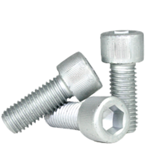 M3-0.50 x 10 mm Fully Threaded Socket Head Cap Screws 12.9 ISO 4762 / DIN 912, Mechanical Zinc CR+3 (2500/Bulk Pkg.)