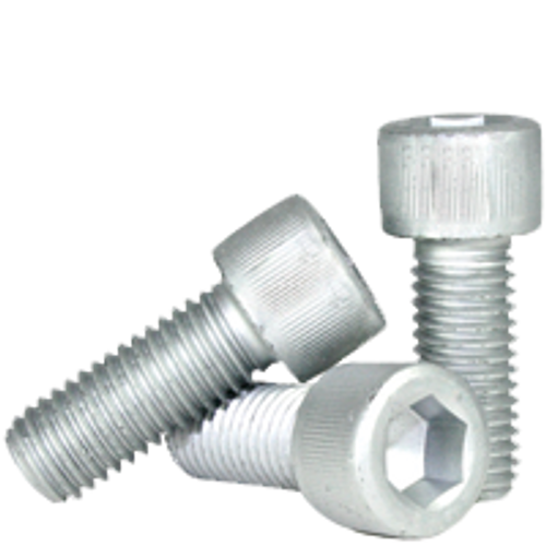 M8-1.25 x 10 mm Fully Threaded Socket Head Cap Screws 12.9 ISO 4762 / DIN 912, Mechanical Zinc CR+3 (1300/Bulk Pkg.)
