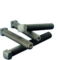 3/8"-16 x 2-3/4" Square Head Set Screws Cup Point Case Hardened (100/Pkg.)