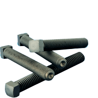 #12-24 x 3/8" Square Head Set Screws Cup Point Case Hardened (100/Pkg.)