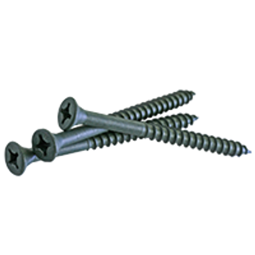 #9 x 3-1/2" Phillips Combo Drive Deck Screws, Green, ACQ Compatible  (20lbs/Pkg.)