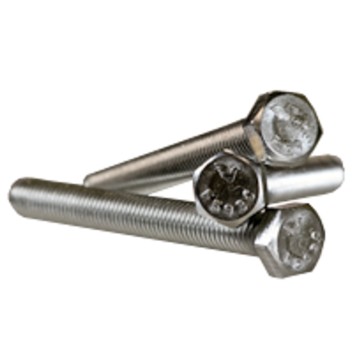 1/4"-20 x 1-3/4" Fully Threaded Hex Cap Screws Full Thread Coarse Stainless Steel (18-8) (100/Pkg.)