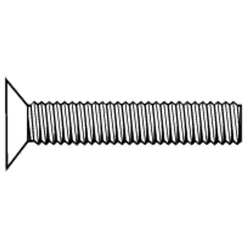 M5-0.80 x 16 mm Metric Flat Slot Machine Screws Zinc Cr+3 (15/Pkg.)