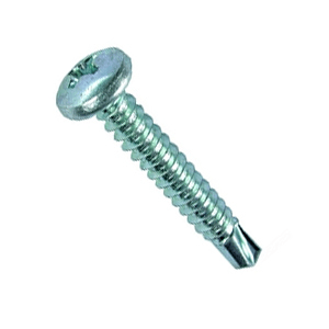 #12-14 x 2 1/2" Pan Head Phillips, #3 Point Proferred Self Drilling Screw, Zinc Cr+3 (5 Lbs./Pkg.)