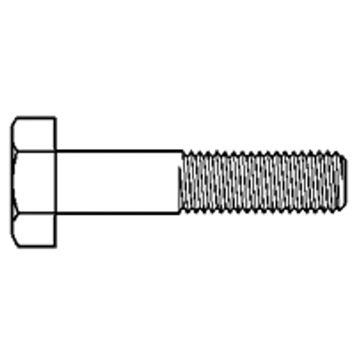 2"-4-1/2 x 16" Grade 8 Hex Bolts Plain (USA) (2/Bulk Pkg.)