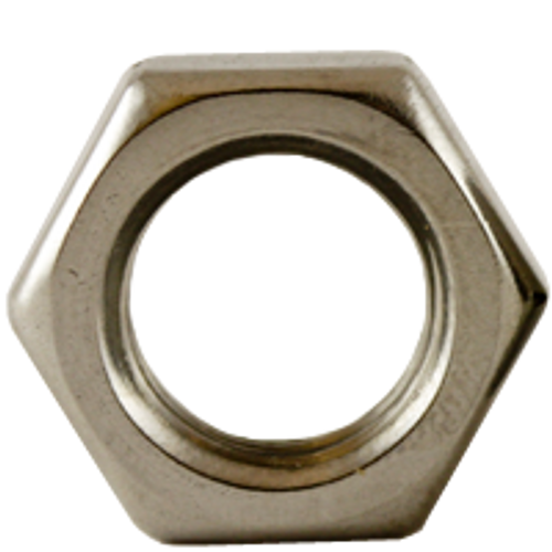 1 1/8"-7 Hex Hex Jam Nuts 18-8 Stainless Steel (100/Bulk Pkg.)
