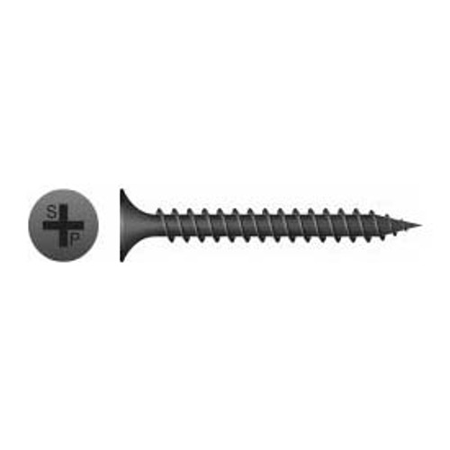 #8 x 3" Phillips Bugle Head Coarse Thread Drywall Screw Phosphate Coated (2000/Bulk Pkg)