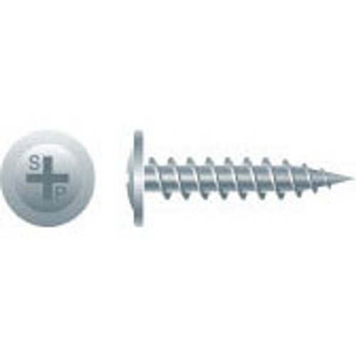 #8 x 3" Phillips Modified Truss (R/W) Head, K-Lath Drywall Screw Zinc Plated (1500/Bulk Pkg)