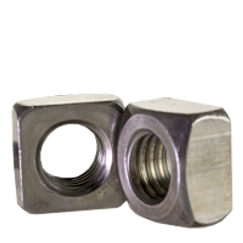 1/2"-13 Square Nut, Grade 2, Plain (750/Bulk Pkg.)