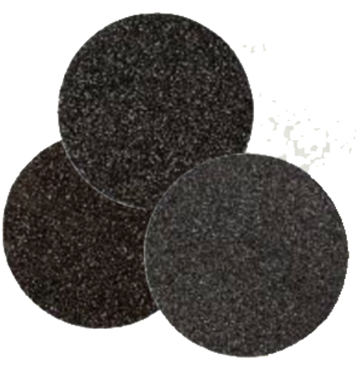 Floor Sanding Edger Discs - Silicon Carbide Hook & Loop - 8" x No Hole, Grit/ Weight: 100F, Mercer Abrasives 459100 (50/Pkg.)