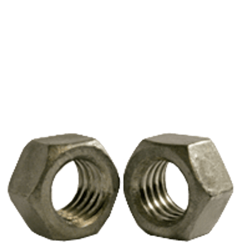 5/16"-18 Finished Hex Nuts, Grade 2, Coarse, Low Carbon Steel, Hot Dip Galvanized (100/Pkg.)