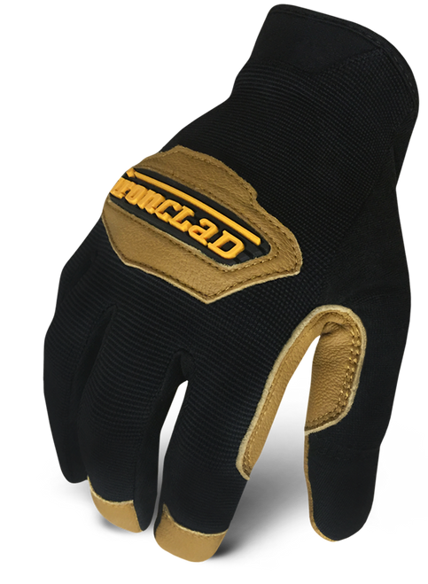 Ironclad Cowboy Leather Gloves, Large # RWC2-04-L (1 Pair)