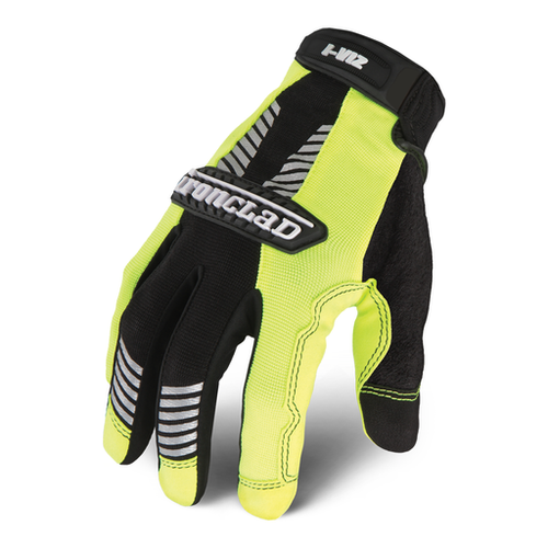 Ironclad I-Viz Reflective Gloves, Large, High-Viz Green #IVG2-04-L (1 Pair)