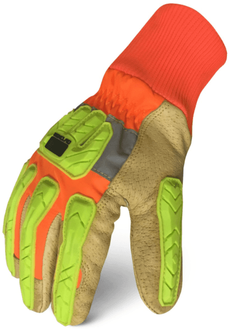 Ironclad EXO Hi-Viz Insulated Leather Gloves, X-Large #EXO2-HVIP-05-XL (12 Pair) Ironclad EXO Hi-Viz Insulated Leather Gloves, X-Large #EXO2-HVIP-05-XL (12 Pair)