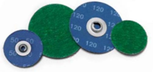 2" 60 Green Zirconia Twist-On Discs (100/Pkg.)