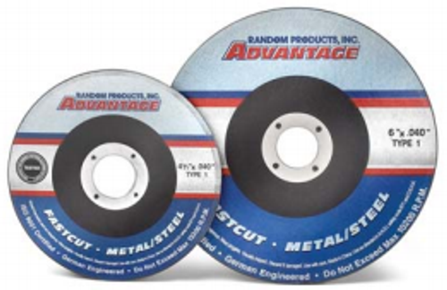 3X.035(1/32)X1/4 Cut Off Wheels, ADVANTAGE Fastcut - Metal (100/Pkg.)