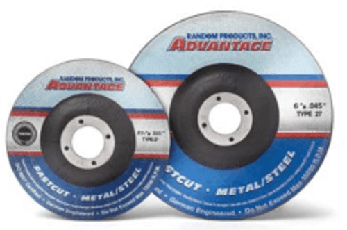 4X.045X5/8 Type 27 Grinding Wheels, Advantage Fastcut - Metal (50/Pkg.)