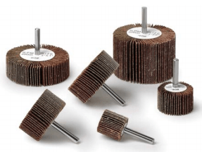 3x1x1/4 80-Grit Advantage Mounted Flap Wheels (25/Pkg.)