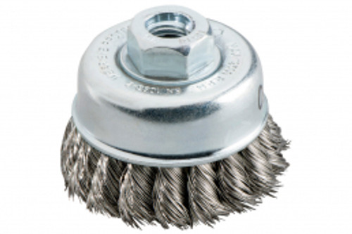 2-3/4 x 5/8-11 Knot Cup Brush, .020" Steel Wire - Advantage (Qty. 1)