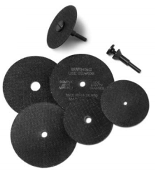 1/4 Arbor Hole x 1/4 (M-22) Cut Off Wheel Adapter (100/Pkg.)