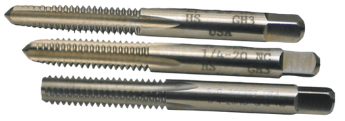 M8-1.25 3PC Metric HSS Tap Set 4F, Norseman Drill #54824 M8-1.25 3PC Metric HSS Tap Set 4F, Norseman Drill #54824