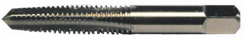 9/16"-18 HSS Straight Flute Taper Titanium Nitride 4F H2 (Qty. 1), Norseman Drill #44531
