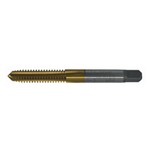 #3-48 HSS Straight Flute Plug Gold Oxide Type 24-AG  Tap 3F H1 (Qty. 1), Norseman Drill #72782