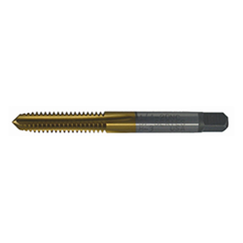 9/16"-18 HSS Straight Flute Plug Gold Oxide Type 24-AG 4F H5 (Qty. 1), Norseman Drill #73132